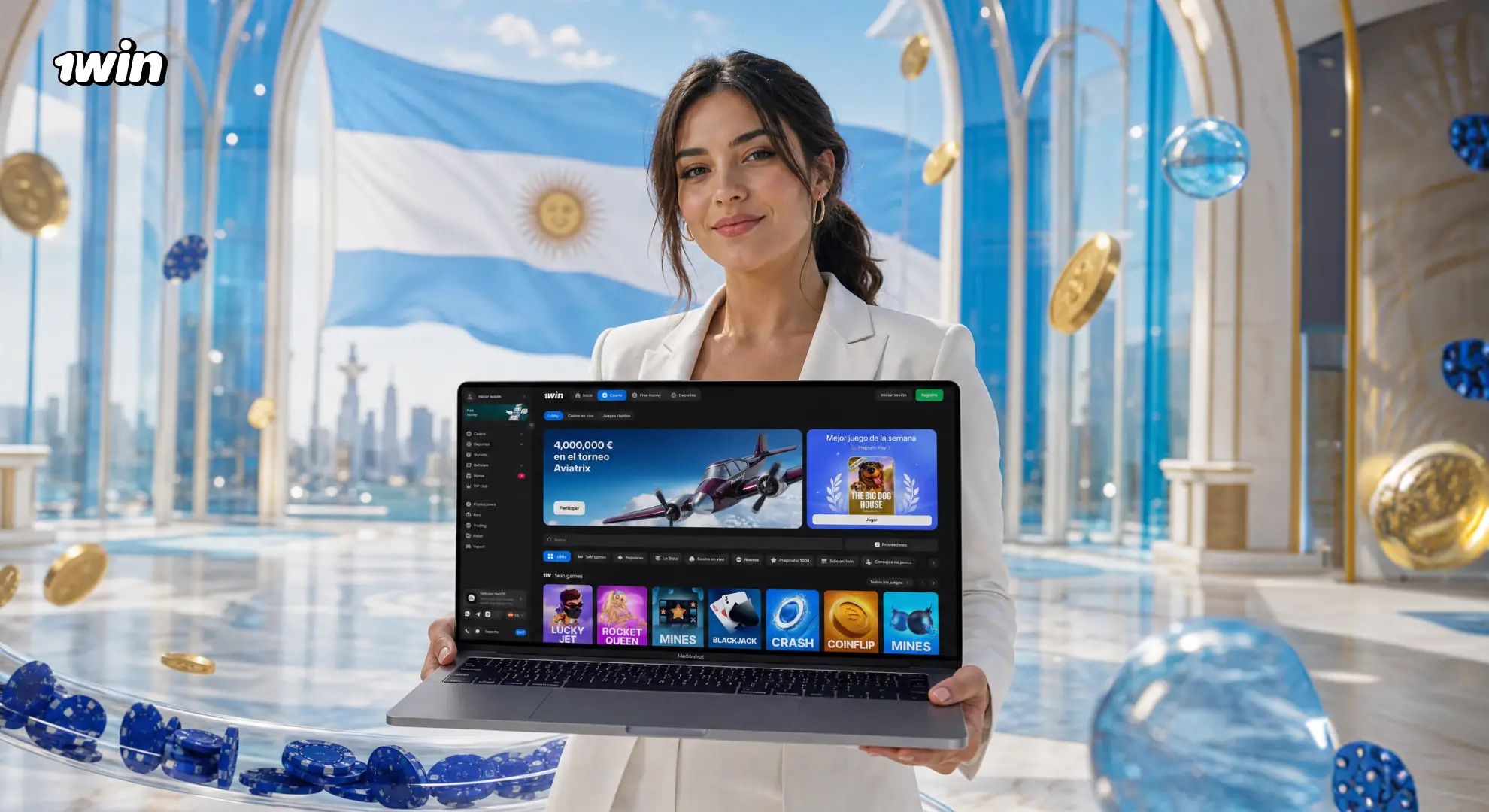 Casino 1win: qué hay en el catálogo y cómo elegir